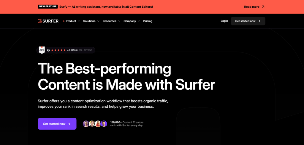 surferseo.com هوش مصنوعی