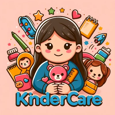 لوگو  برند kinder care